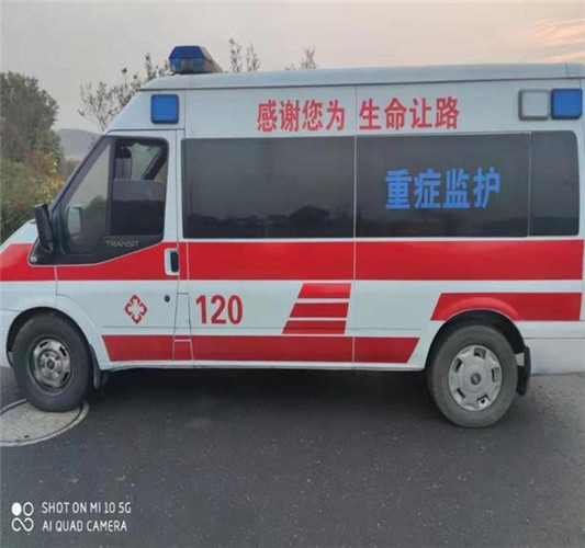 赣榆救护车出租服务案例3